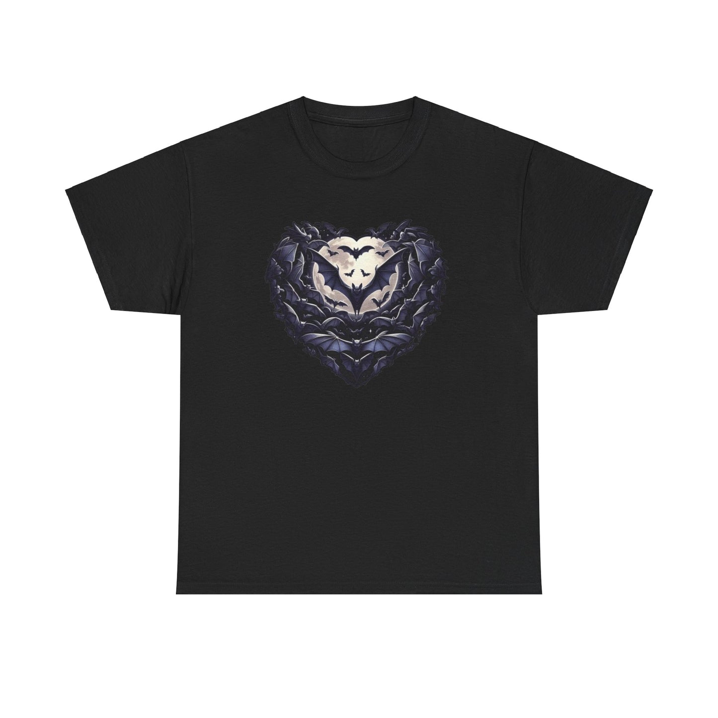 Bats Need Love Too w/ Full Moon Short Sleeve Shirt